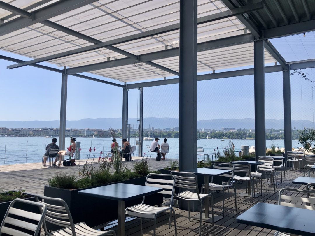 Restaurant de la Plage Buvette Genève Quand est ce qu on mange